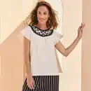 Bild 1 von Damen-T-Shirt aus Baumwolle