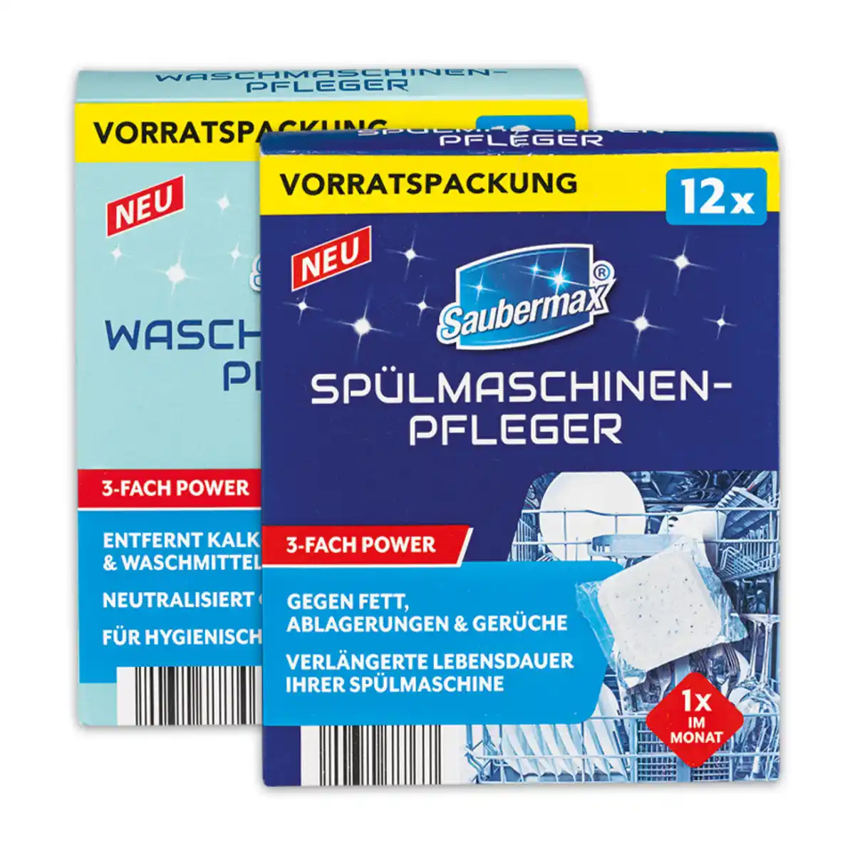 Bild 1 von Saubermax Spül-/ Waschmaschinenpfleger