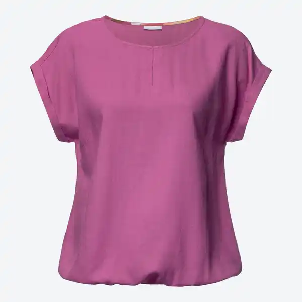 Bild 1 von Damen-Bluse aus Viskose und Leinen