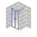 Bild 4 von Eckdusche »Alexa Style 2.0«, BxTxH: 80 x 80 x 192 cm