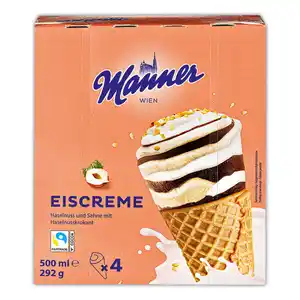 Manner Waffelhörnchen