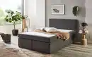 Bild 1 von Boxspringbett Aspen, grau, 160 x 200 cm