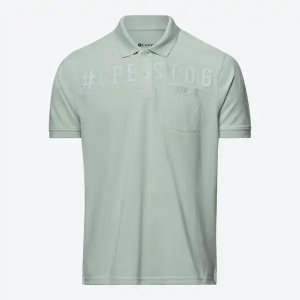 Bild 1 von Herren-Poloshirt mit Rippkragen