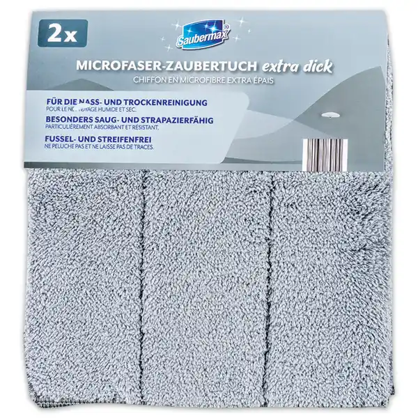 Bild 4 von Saubermax Microfaser-Zaubertücher / flauschige Spültücher