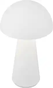 Briloner LED Akku-Tischleuchte Fungo weiß 28 x 16 cm warmweiß