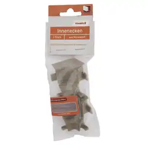 toom Innenecke für Sockelleiste Eiche Bodman 34 x 40 mm, 2 Stück