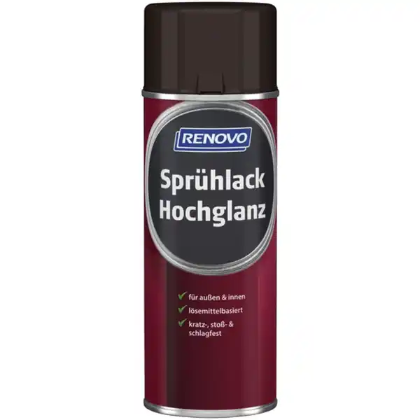 Bild 1 von Sprühlack, schokobraun RAL 8017, hochglänzend, 400ml