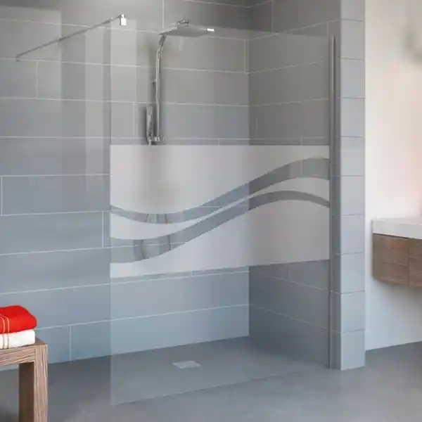 Bild 1 von Duschwand »Alexa Style 2.0«, BxH: 100 x 190 cm, ESG, Walk-In, Ecke