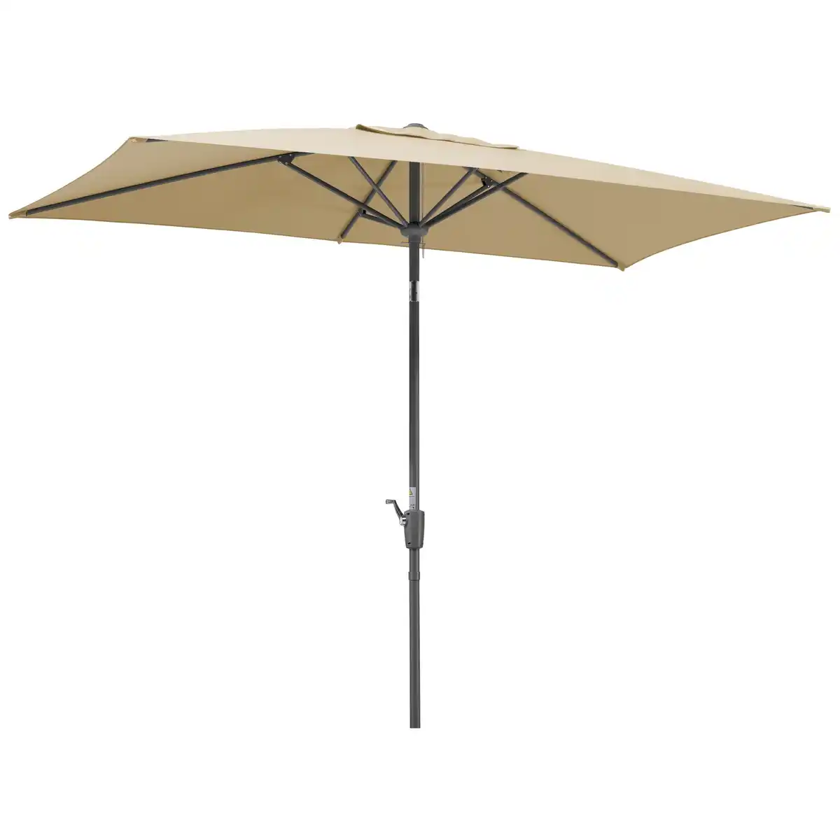 Bild 1 von Schneider Rechteckschirm 'Tunis' naturfarben 270 x 150 cm