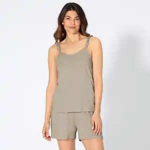 Damen-Shorty mit Viskose, 2-teilig