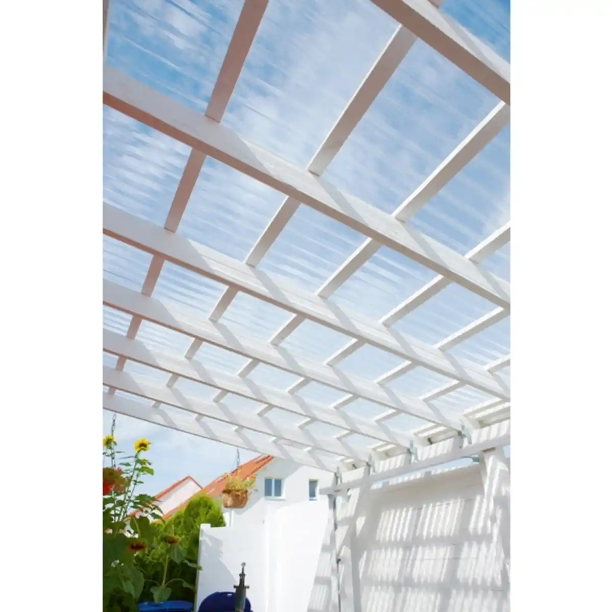 Bild 3 von Dachplatte, 2000x1040x0,8 mm (LxBxS), Polycarbonat, transparent