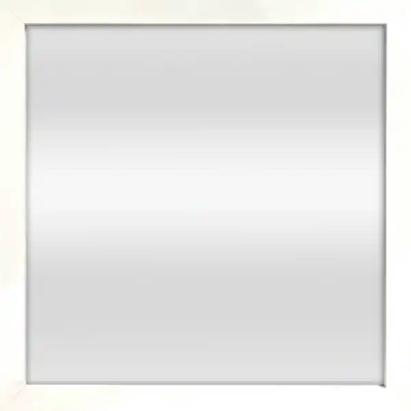 Bild 1 von Spiegel »Brüssel«, 32,6x 32,6x 1,5 cm (LxBxS), weiss