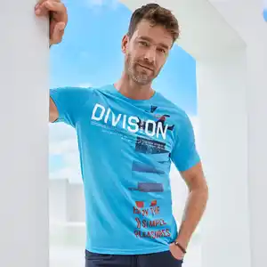 Herren-T-Shirt mit Frontaufdruck