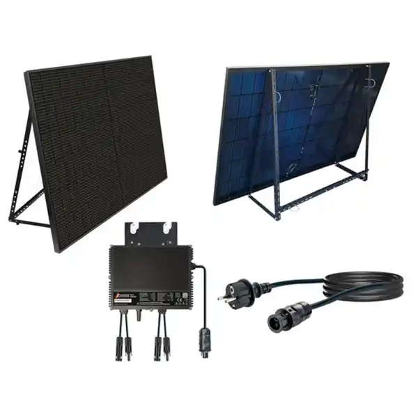 Bild 2 von Balkonkraftwerk »SOKW6420«, 1000W, bifazial, BxHxL: 172,2 x 3,5 x 113,4 cm