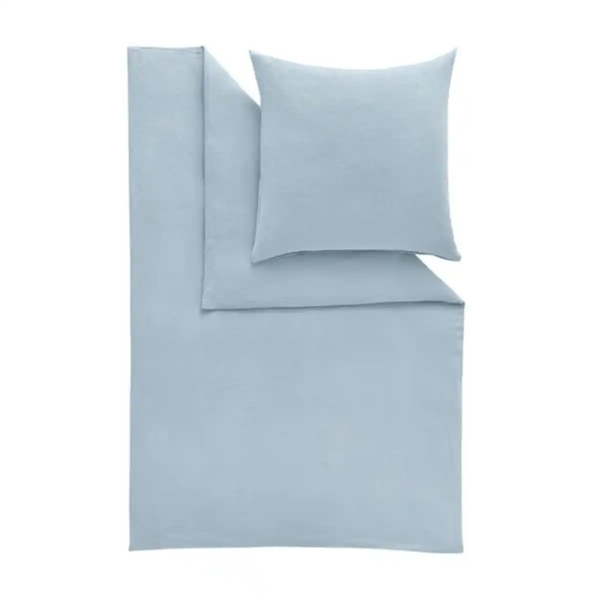 Bild 1 von Musselin Bettwäsche, 135 x 200 cm, blau