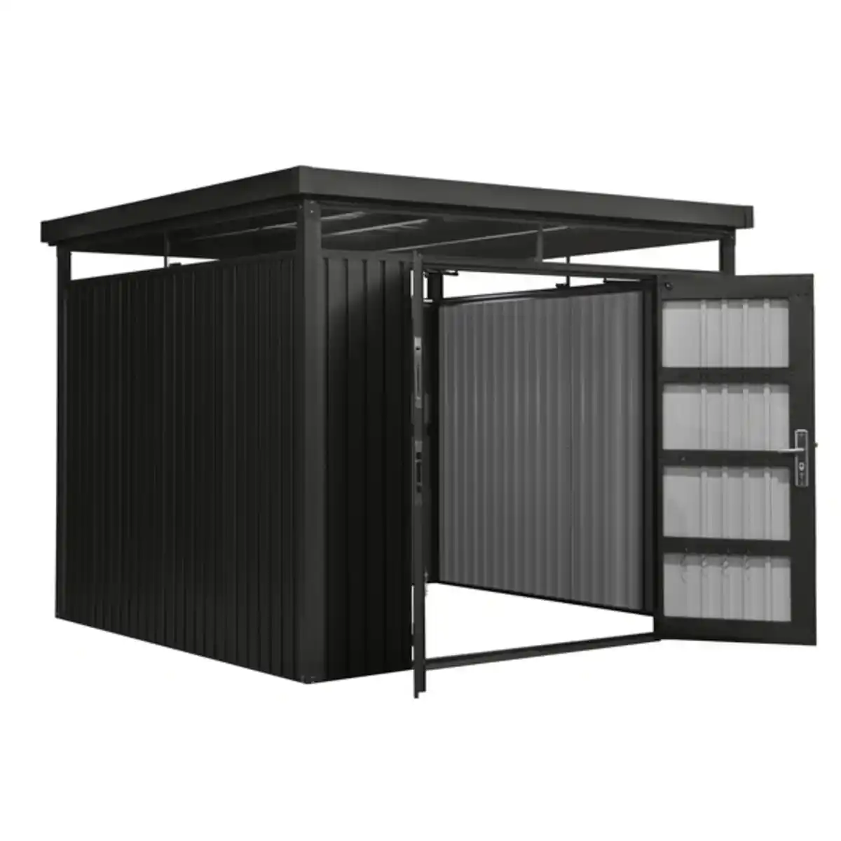 Bild 4 von Gartenhaus, Metall, BxHxT: 260 x 218 x 260 cm (Außenmaße)