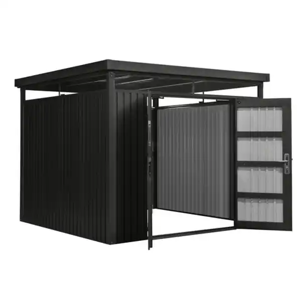 Bild 4 von Gartenhaus, Metall, BxHxT: 260 x 218 x 260 cm (Außenmaße)
