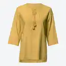 Bild 3 von Damen-Bluse aus Viskose und Leinen