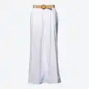 Bild 3 von Damen-Hose mit Lochstickerei und Gürtel