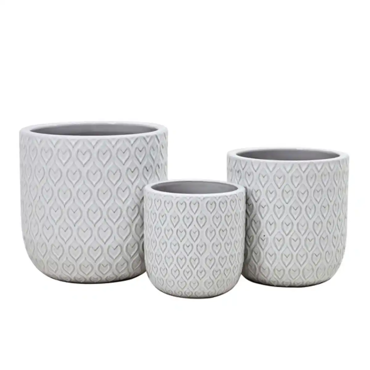 Bild 2 von Pflanzgefäß »Indrah«, Ø x H: 30 x 30 cm, creme