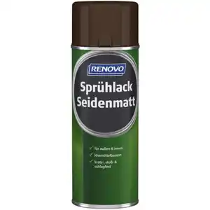 Sprühlack, nussbraun RAL 8011, seidenmatt, 400ml