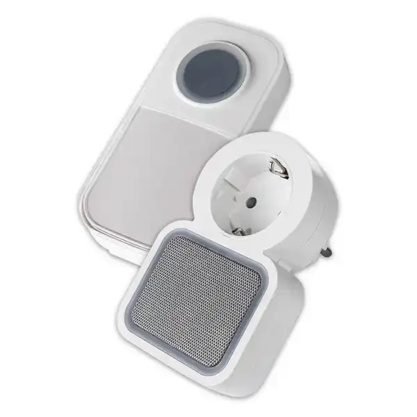 Bild 1 von Powertec Electric Schuko Funk-Türklingel-Set
