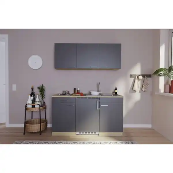 Bild 2 von Singleküche »KB150ESW«, mit E-Geräten, Gesamtbreite: 150 cm