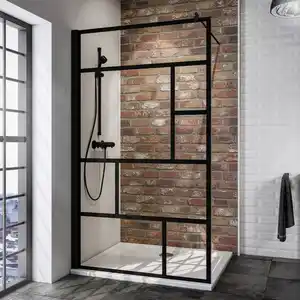 Duschwand »Alexa Style 2.0«, BxH: 120 x 200 cm, ESG, Walk-In, Ecke