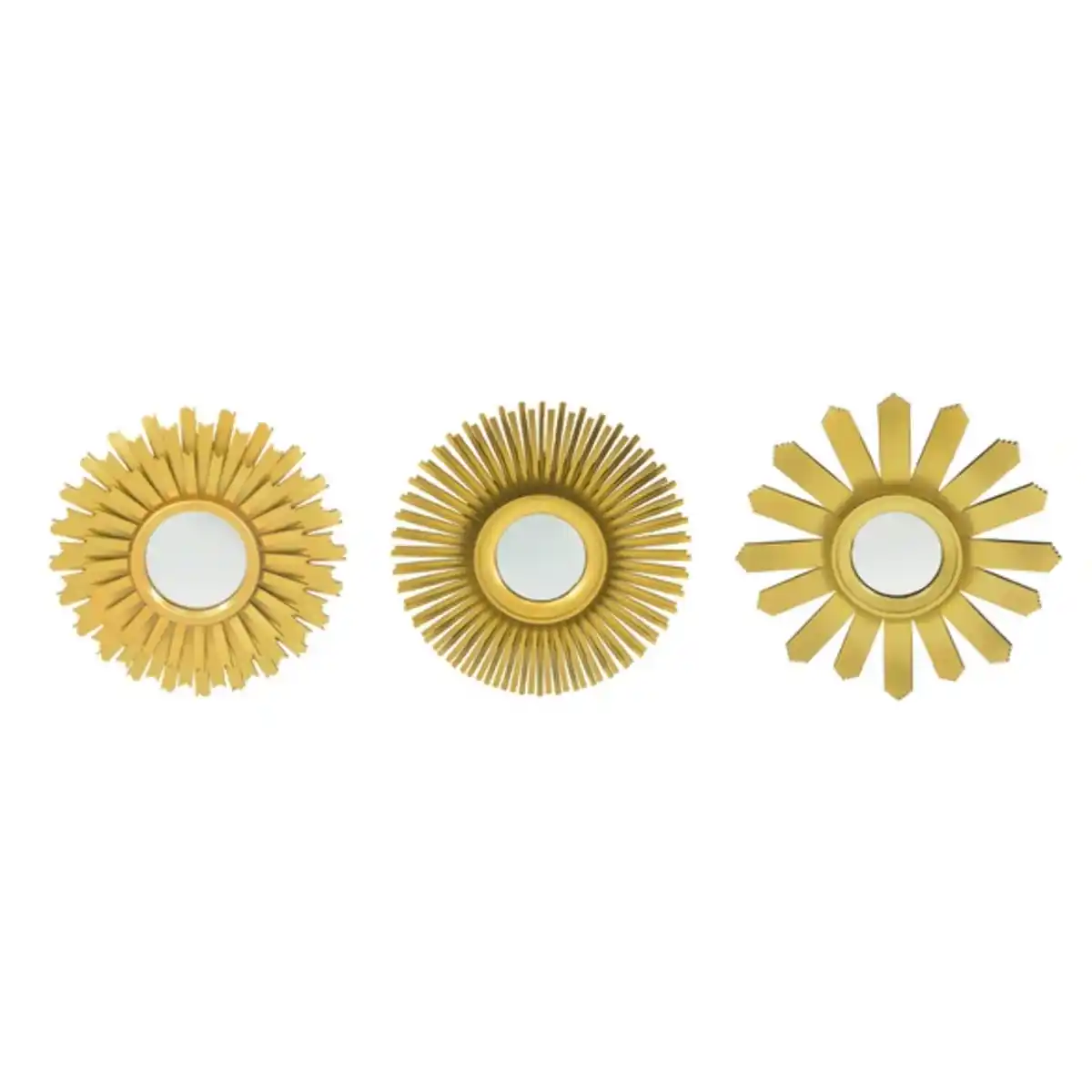 Bild 1 von Spiegel »Lima«, 3er-Set, gold