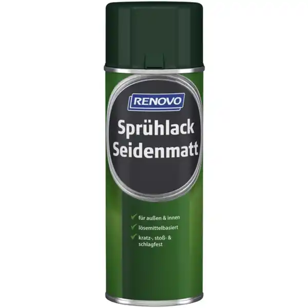 Bild 1 von Sprühlack, moosgrün RAL 6005, seidenmatt. 400ml