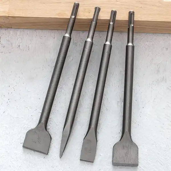 Bild 1 von Kraft Werkzeuge SDS-Plus-Meißel-Set 4tlg.