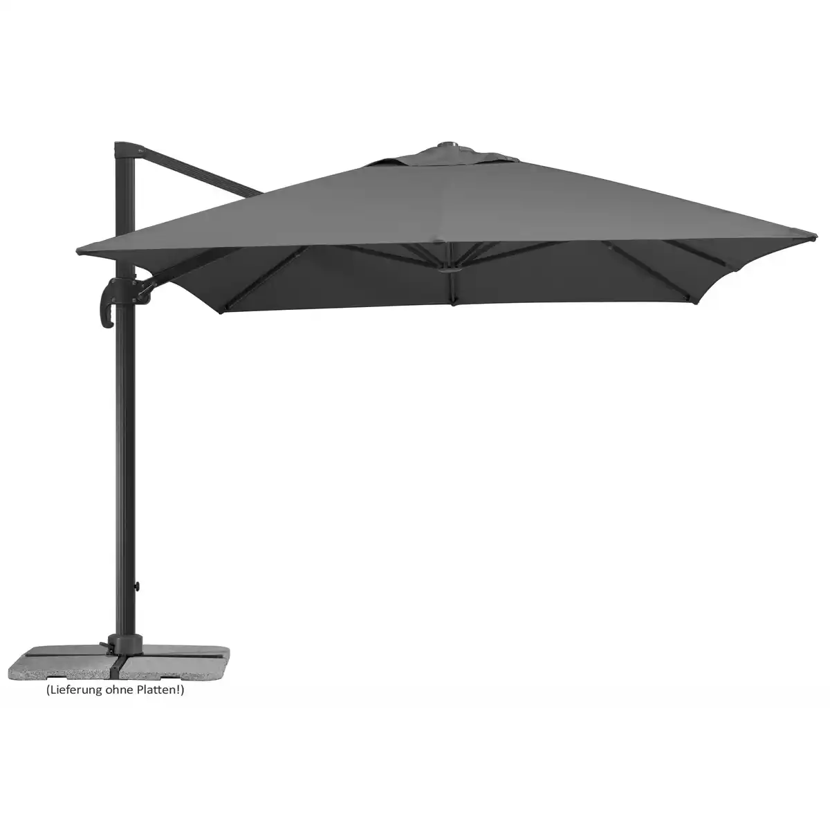 Bild 1 von Schneider Ampelschirm 'Rhodos Grande' anthrazit 400 x 300 cm