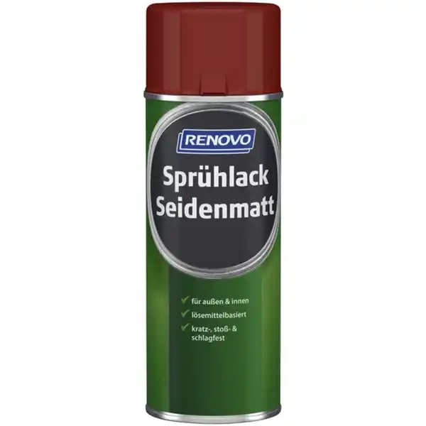 Bild 1 von Sprühlack, feuerrot RAL 3000, seidenmatt, 150ml