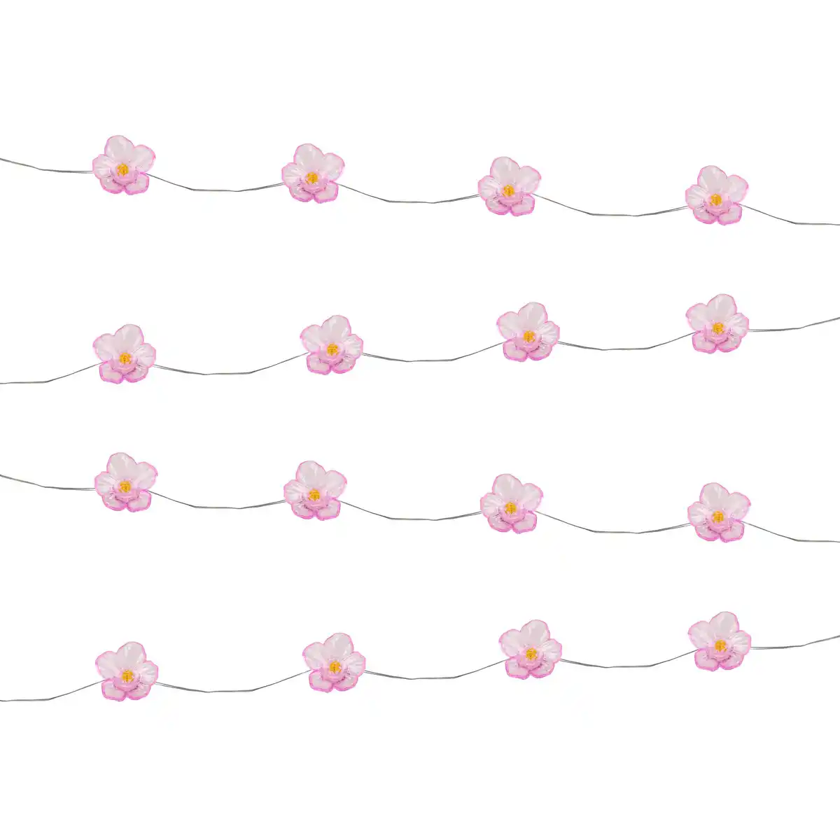 Bild 1 von Light & More LED Solarlichterkette Blumen pink