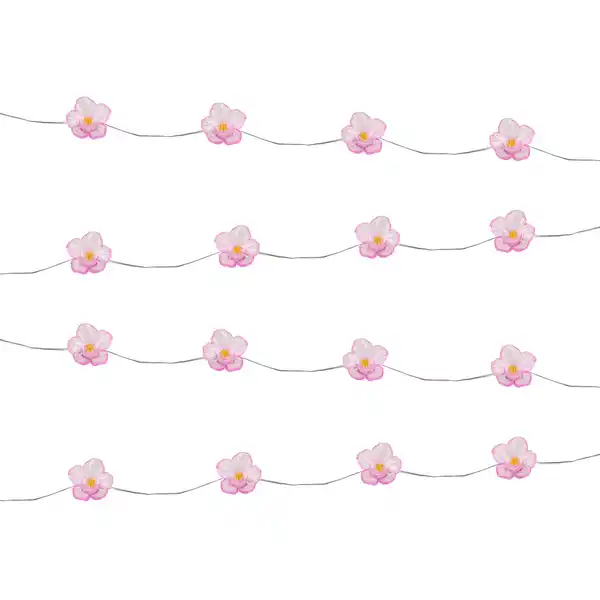 Bild 1 von Light & More LED Solarlichterkette Blumen pink