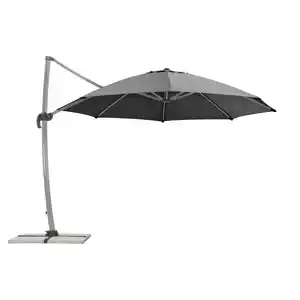 Schneider Ampelschirm 'Rhodos Rondo' anthrazit Ø 350 cm