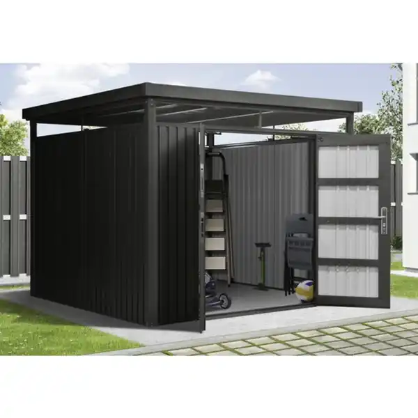 Bild 1 von Gartenhaus, Metall, BxHxT: 260 x 218 x 260 cm (Außenmaße)