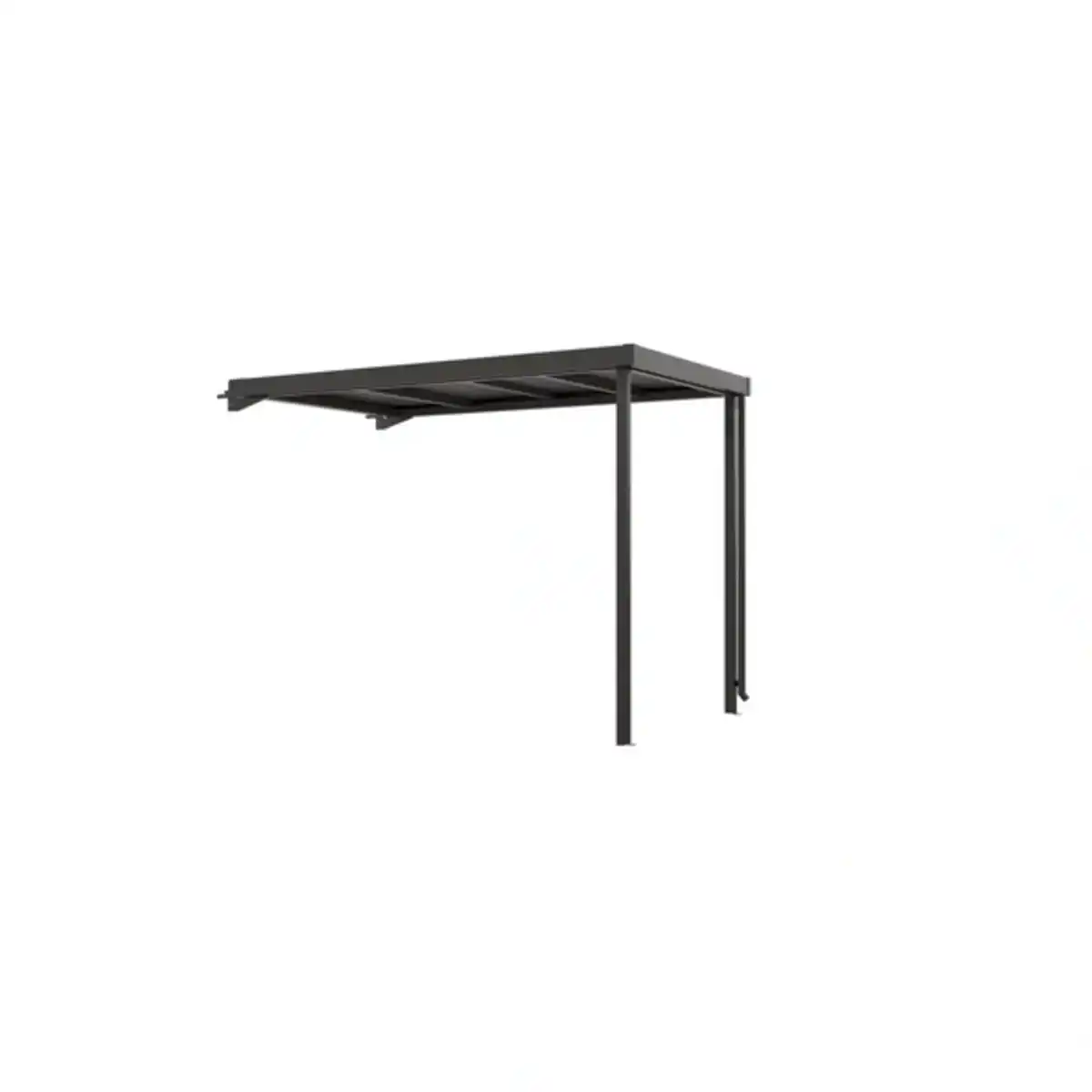 Bild 1 von Seitendach, BxHxL: 274 x 218 x 274 cm, für Premium Systemhaus Gr. 4