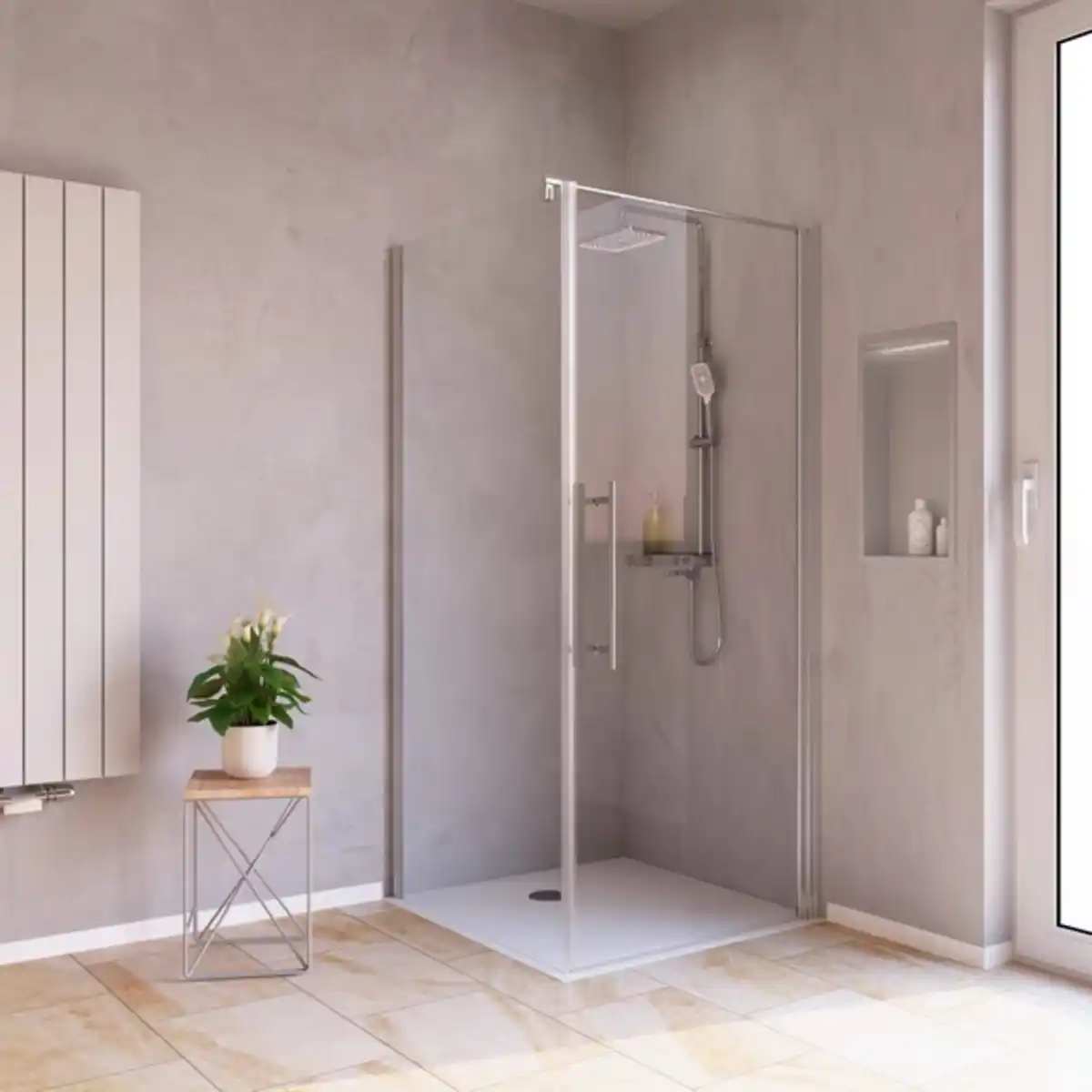 Bild 1 von Drehtür mit Seitenwand »Sirius«, Drehtür, BxH: 80 x 190 cm