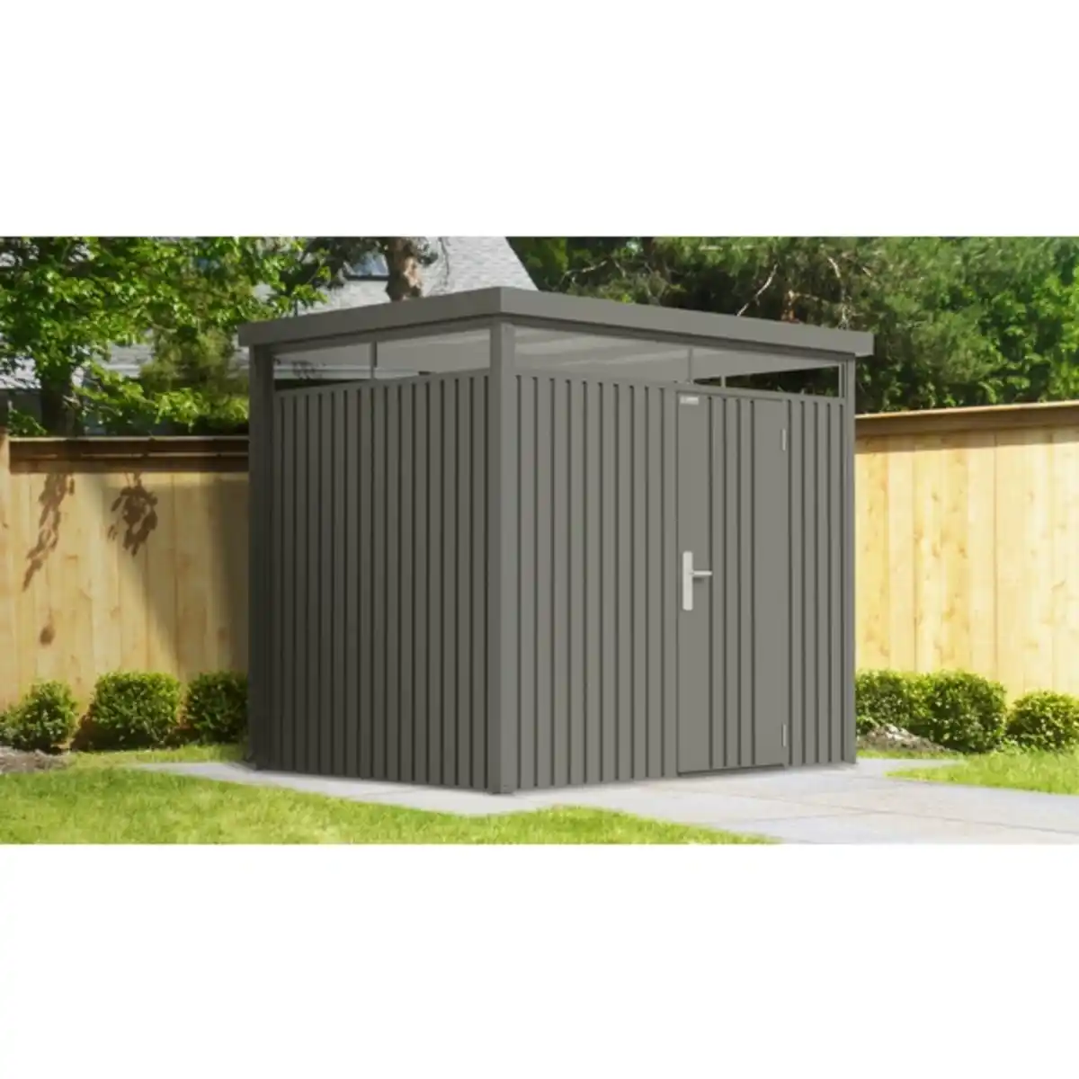 Bild 1 von Systemhaus »Premium«, Gr. 2, LxBxH: 194 x 254 x 218 cm, quarzgrau