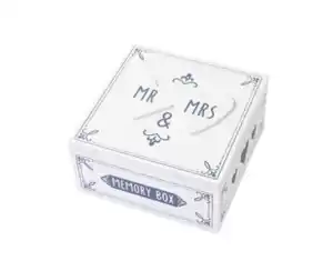 Holzbox Mr & Mrs