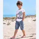Bild 1 von Kinder-Jungen-Jeans-Bermudas mit Kordelzug
