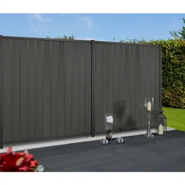 Bild 2 von WPC-Steckzaun-Bohlenset »Turino«, WPC, (BxH): 179 x 90 cm