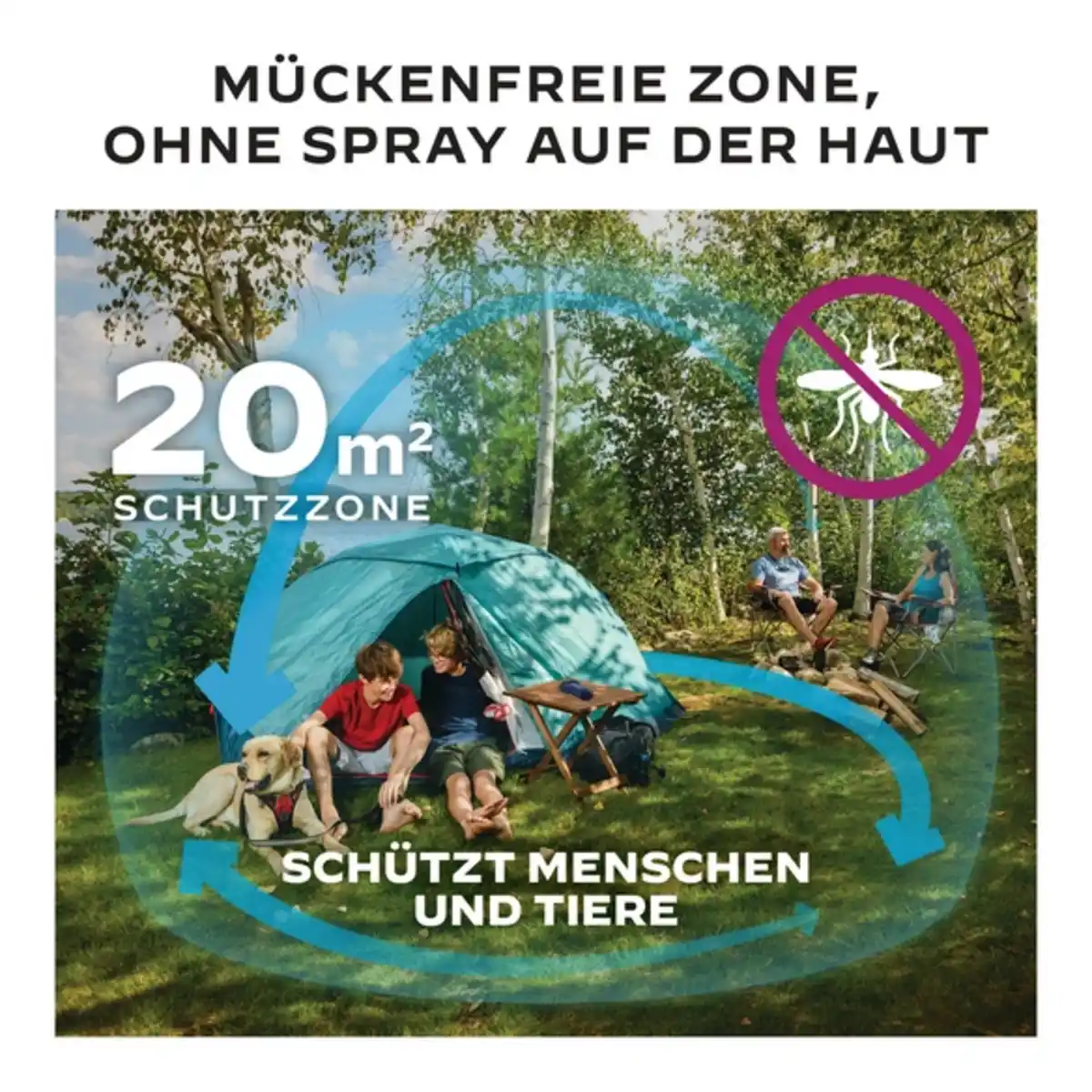 Bild 3 von Mückenschutzmittel, max. 20 m², blau , 4 Stück