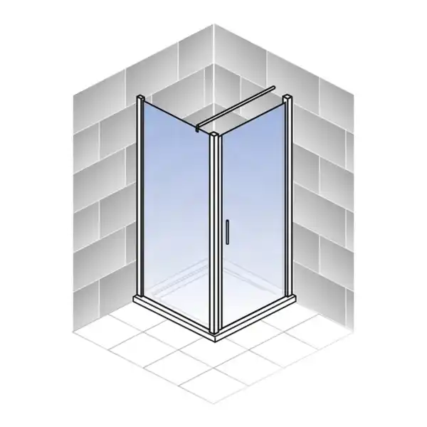 Bild 2 von Drehtür mit Seitenwand »Sirius«, Drehtür, BxH: 80 x 190 cm