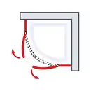 Bild 3 von Runddusche »Alexa Style 2.0«, BxH: 90 x 192 cm, aluminiumfarben
