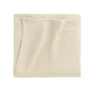 Musselin Decke, beige