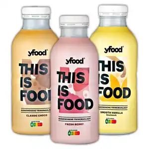 yfood This is Food Trinkmahlzeit