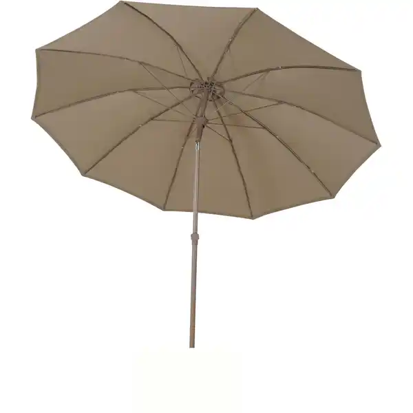 Bild 1 von Siena Garden Mittelstockschirm 'Paolo Push' taupe Ø 270 cm