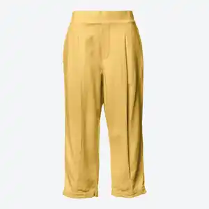Damen-Culotte aus Viskose und Leinen